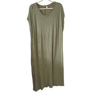 Old Navy Olive Green Maxi Dress